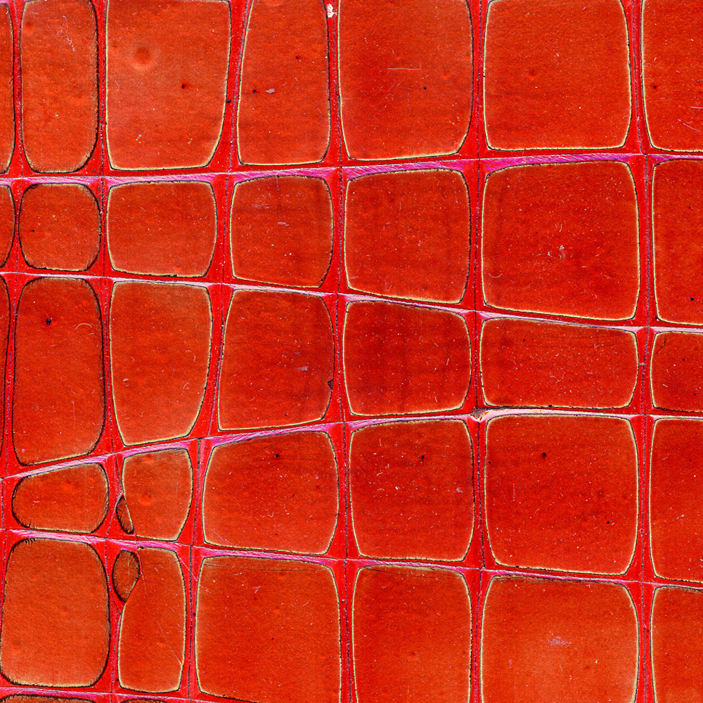 Red Crackle Gesso