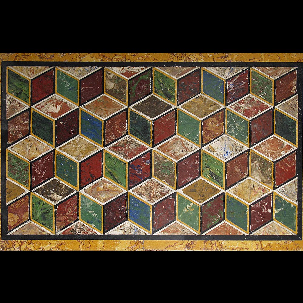 その他 Italian Scagliola Tabletop Italian Scagliola Tabletop