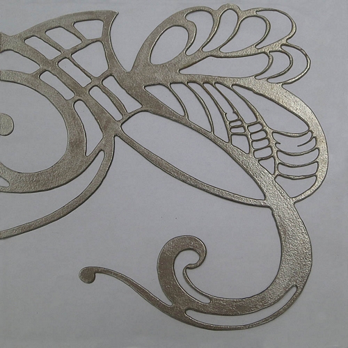 Libellule silver