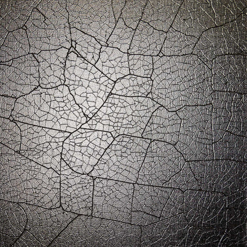 Cracked metal 