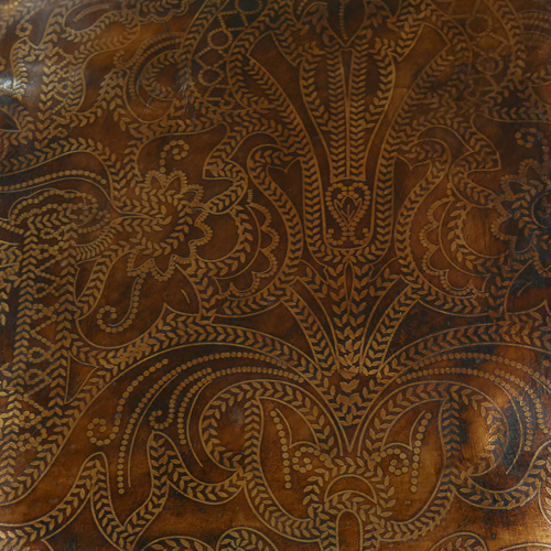 Rich antiqued leather 