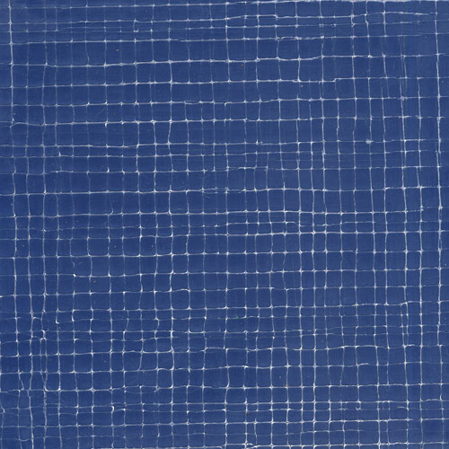 Blue Crackle Gesso