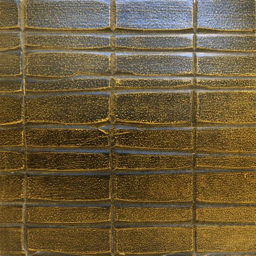 Bronze crocodile