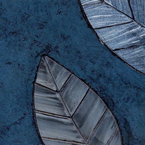 Blue Leaf Motif