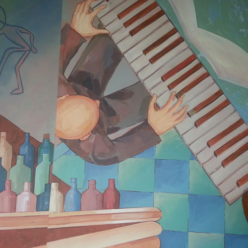 Mural on Canvas