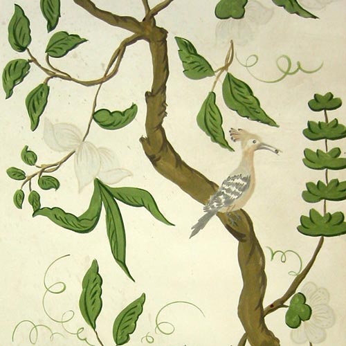 Hand Painted Wallpaper