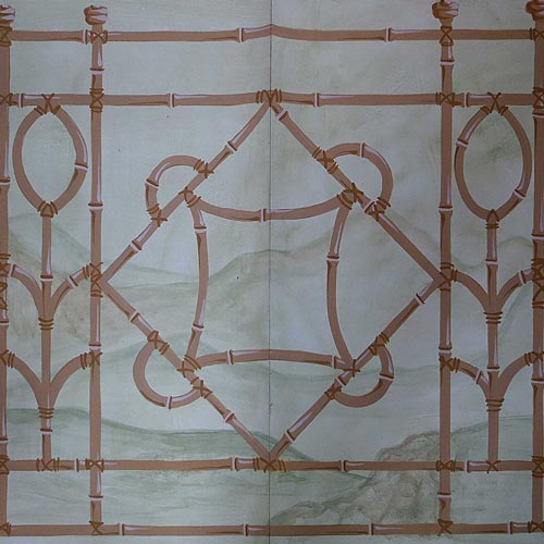 Hand Painted Wallpaper