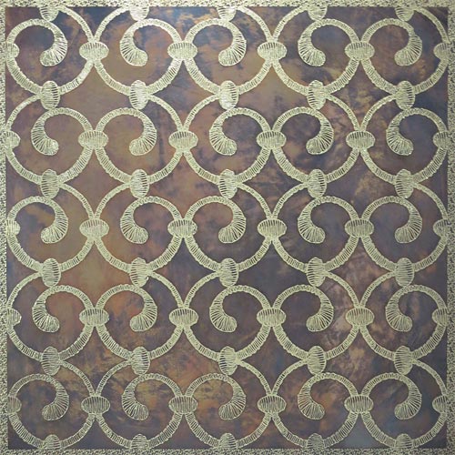 Patterned  Metal