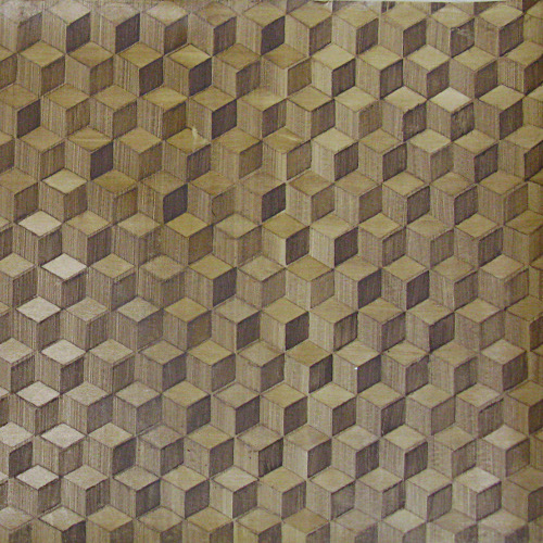 Woodgrained Wallpaper